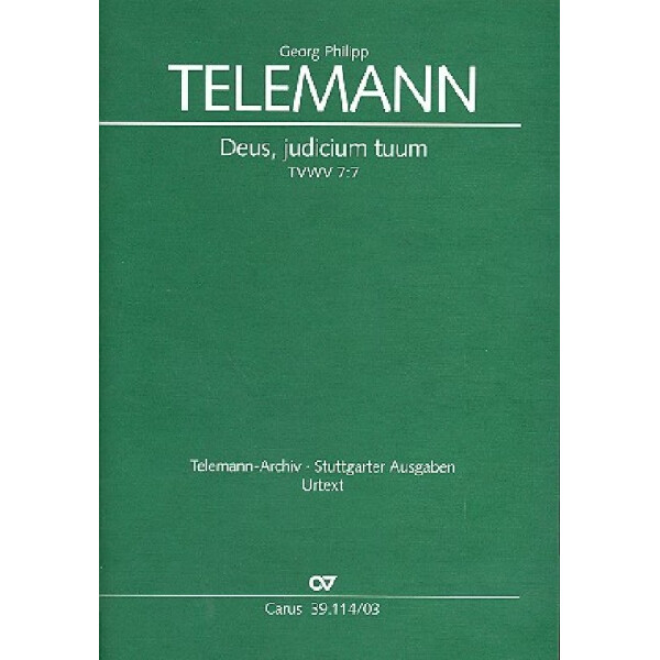 Deus judicium tuum TVWV7:7
