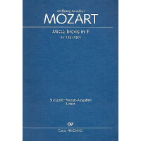 Missa brevis F-Dur KV192 für Soli,