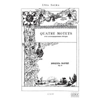 4 Motets op 9