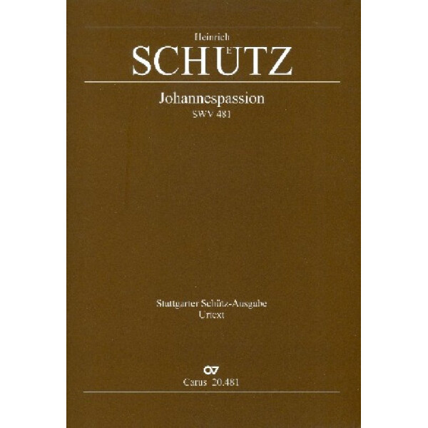 Johannespassion SWV481