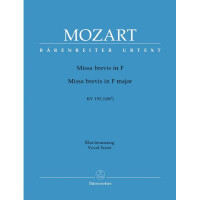 Missa brevis F-Dur KV192 für Soli,