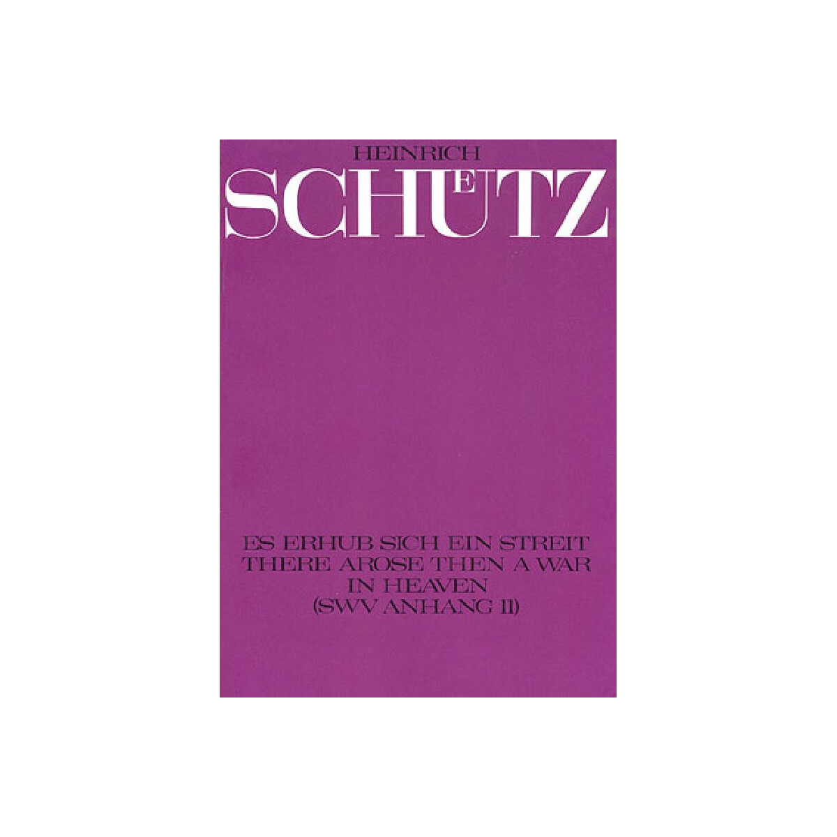 Es erhub sich ein Streit