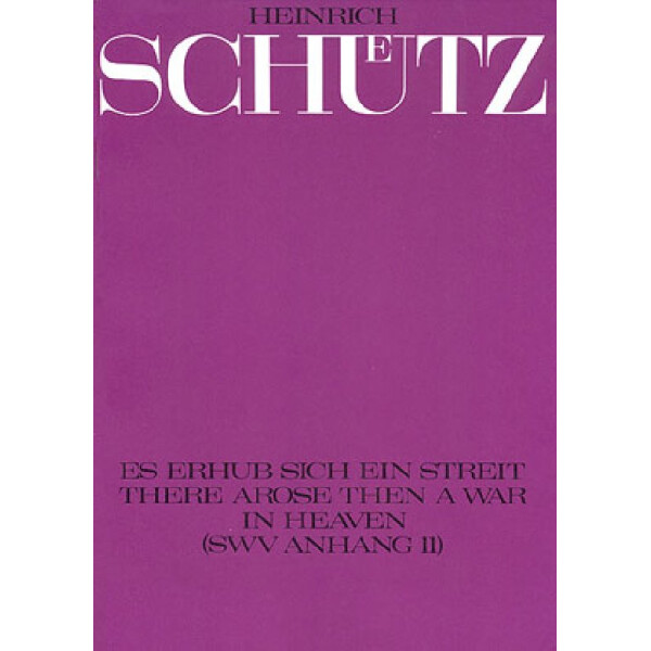 Es erhub sich ein Streit