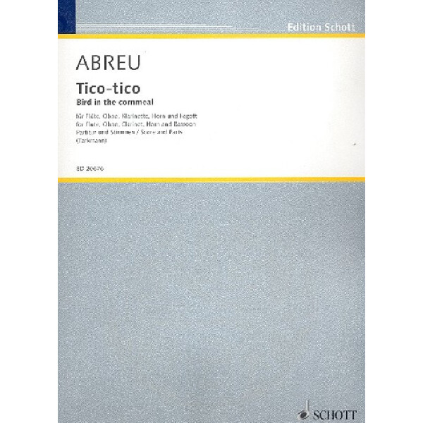 Tico Tico für Flöte, Oboe, Klarinette,