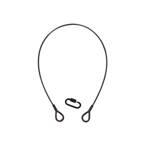 Eurolite safety rope A 3x600mm up to 5kg, black