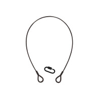 Eurolite Safety Ø 3mm 60cm A-5S schwarz