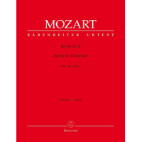 Kyrie d-Moll KV341 für Chor,