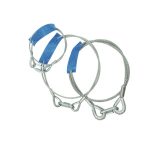 Eurolite safety rope AG-5 3x600mm up to 5kg sil