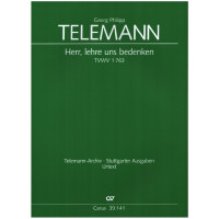 Herr, lehre uns bedenken TVWV 1:763 gallery