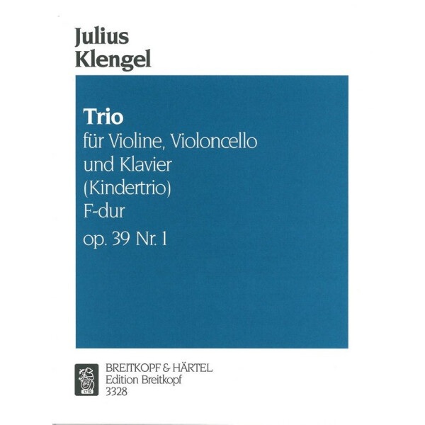 Kindertrio F-Dur op.39,1