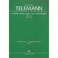 Ich hebe meine Augen auf zu den Bergen TWV7:16
