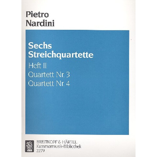 6 Streichquartette Band 2 (Nr.3-4)