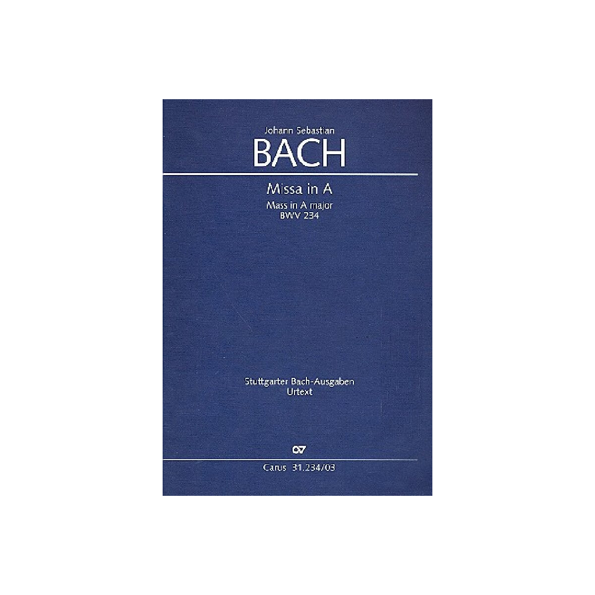 Missa A-Dur BWV234