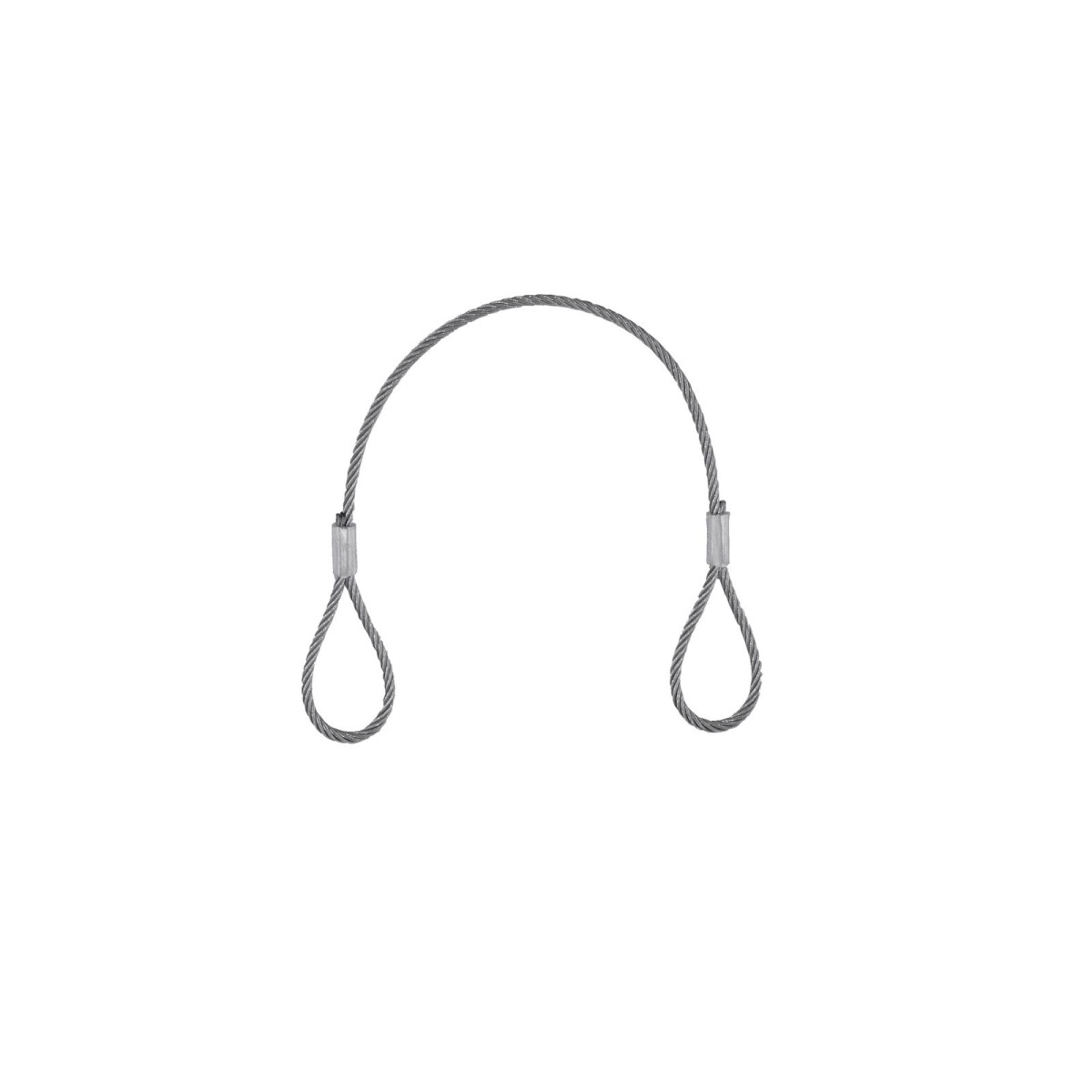 Eurolite steel cable (SC) 400x3mm silver