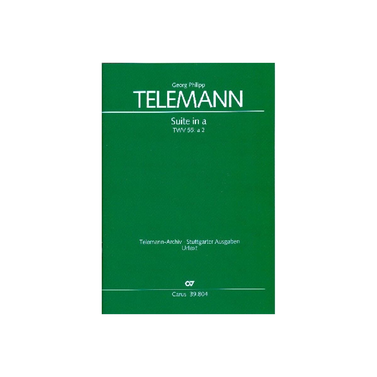 Suite a-Moll für Blockflöte, box