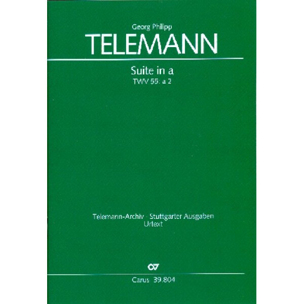 Suite a-Moll für Blockflöte,