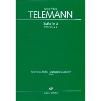 Suite a-Moll für Blockflöte,