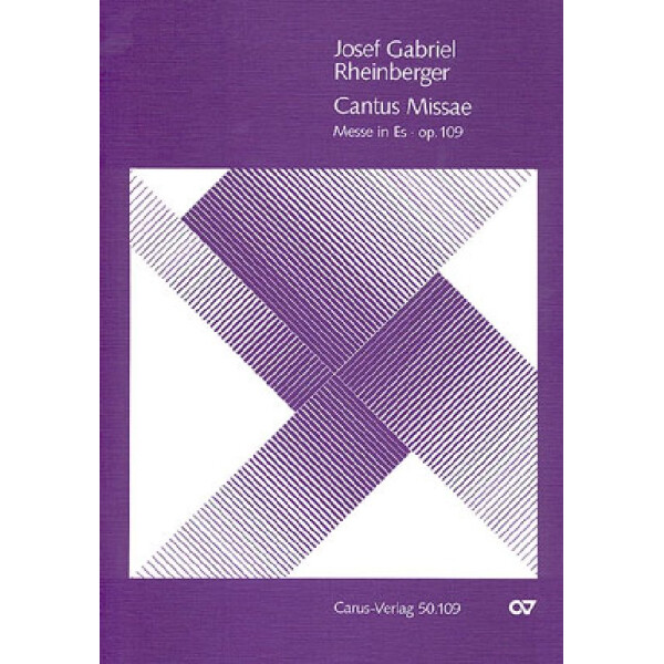 Cantus missae Messe Es-Dur op.109