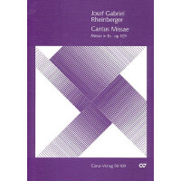 Cantus missae Messe Es-Dur op.109