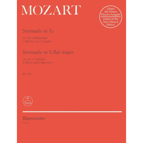 Serenade Es-Dur KV375 à 6 für