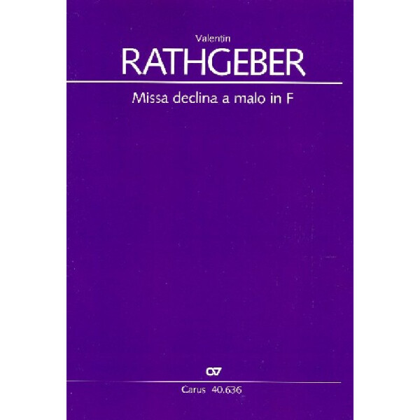 Messe F-Dur Nr.1 op.1 für Soli