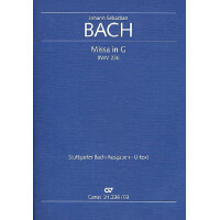 Missa G-Dur BWV236 für Soli (SATB),