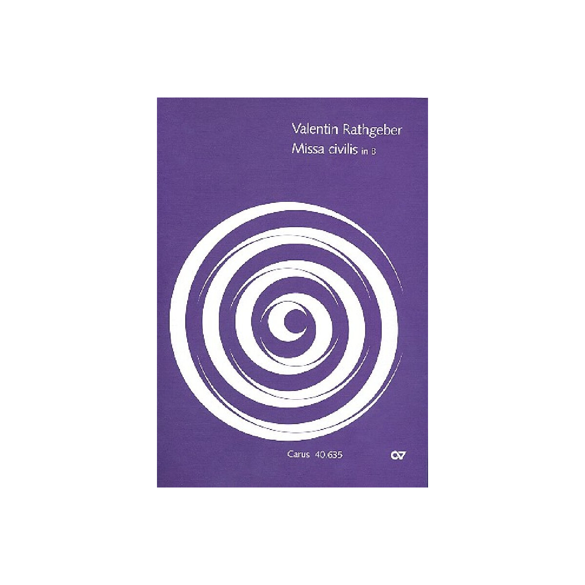 Missa civilis B-Dur op.12,8 für