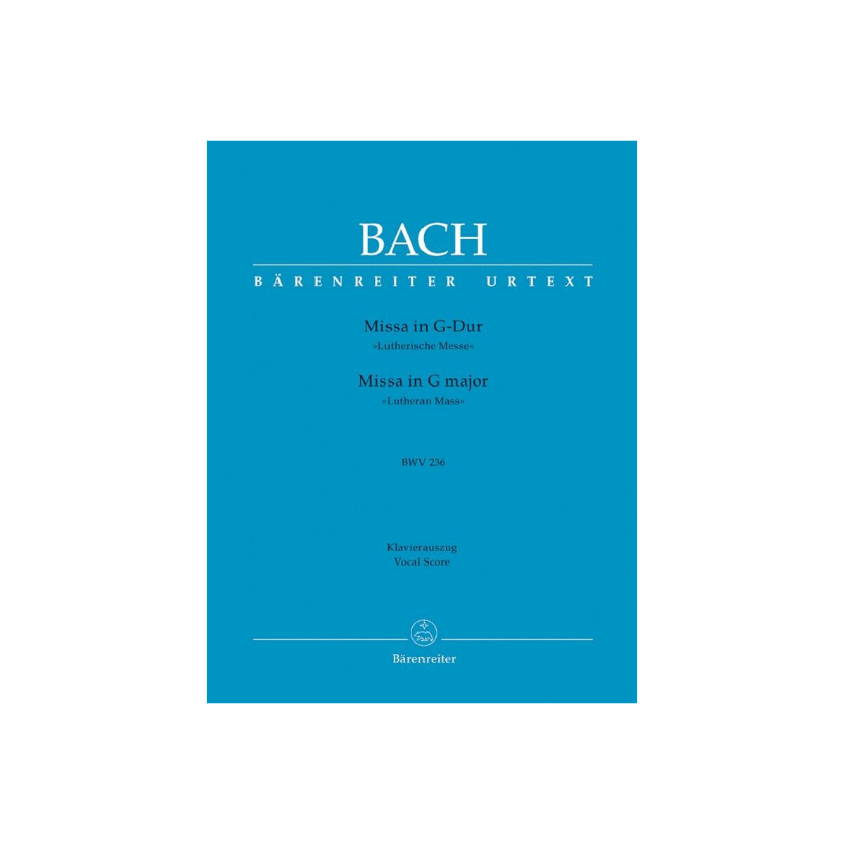 Messe G-Dur BWV236 für Soli, box