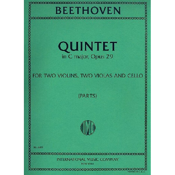 Quintet C major op.29