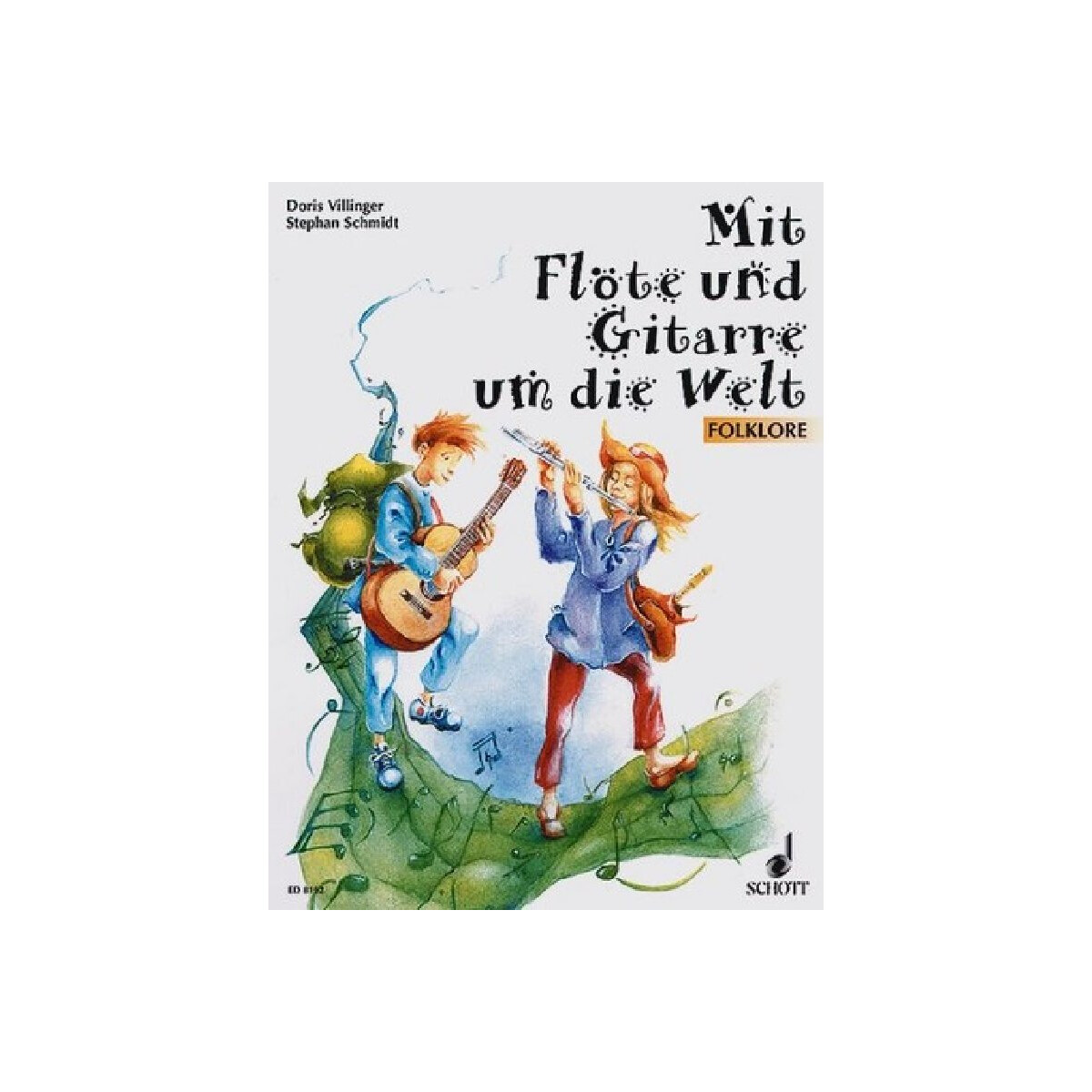 Mit Flöte und Gitarre um die Welt box