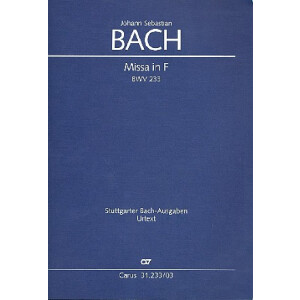 Missa F-Dur BWV233