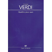 Quattro pezzi sacri für gem Chor (z.T. mit