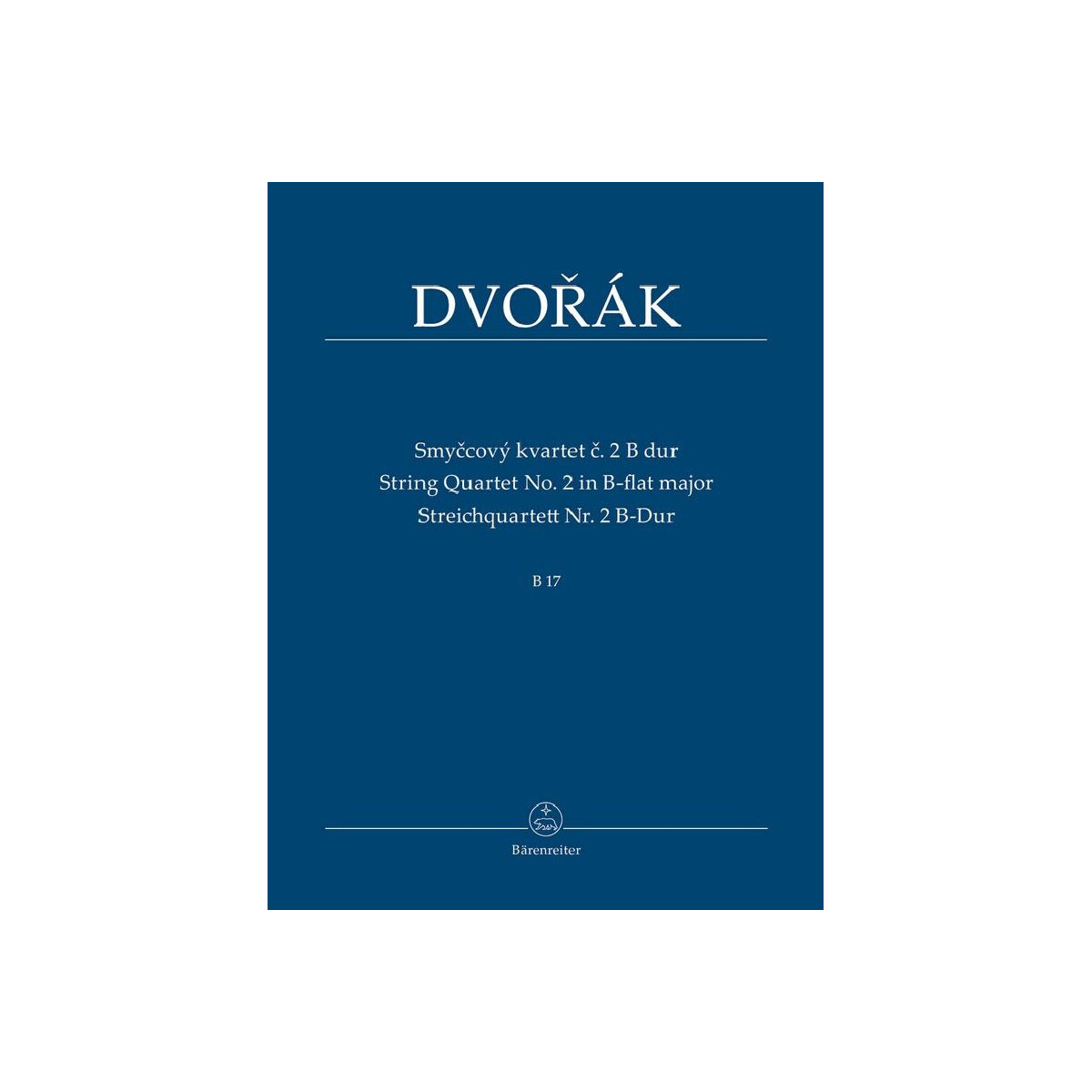 Streichquartett B-Dur Nr.2 B17 box
