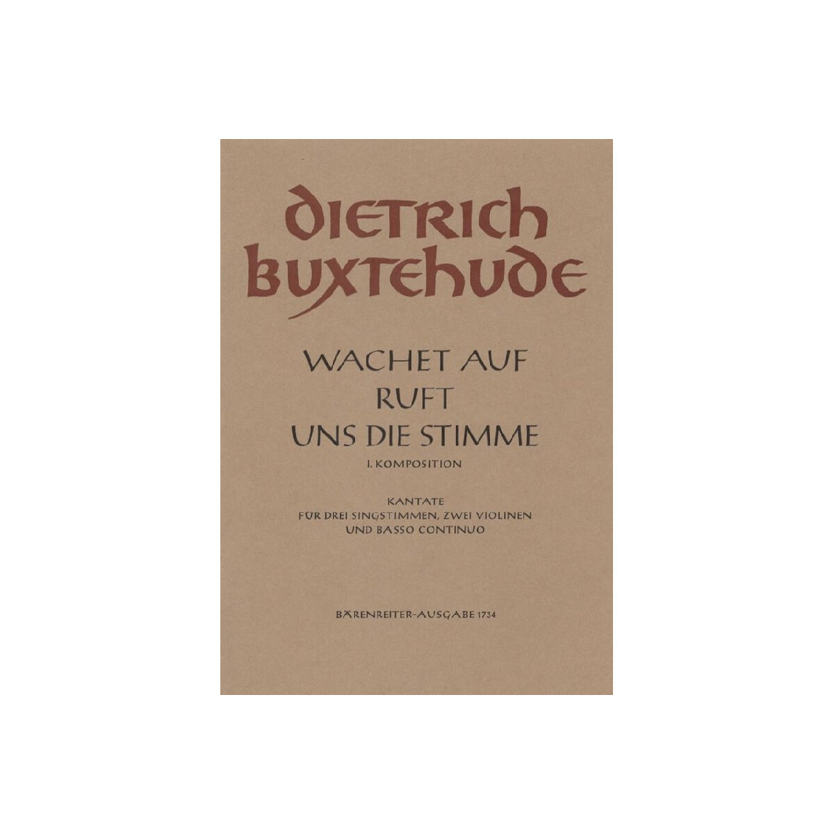 Wachet auf ruft uns die Stimme box