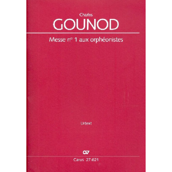 Messe no.1 aux orphéonistes
