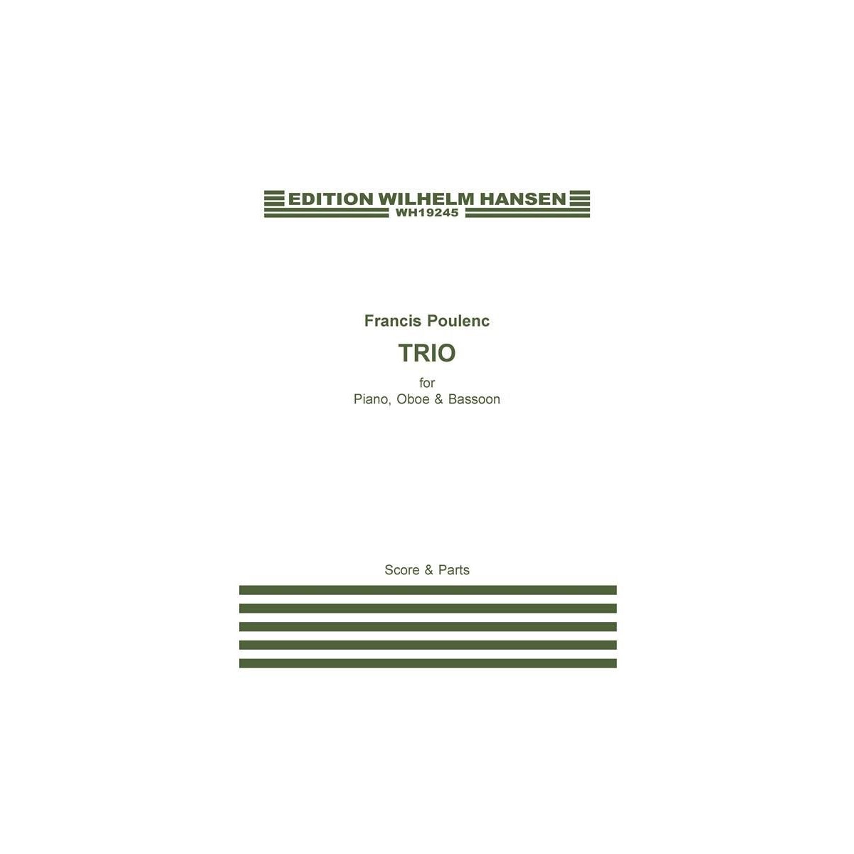 Trio for oboe, bassoon and piano