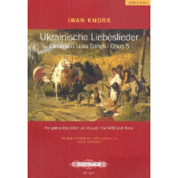 Ukrainische Liebeslieder op.5