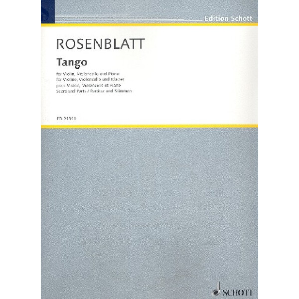 Tango für Violine, Violoncello und Klavier