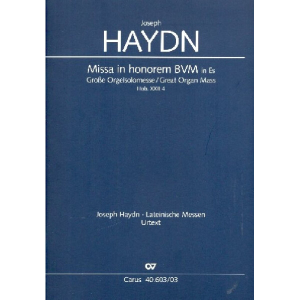 Große Orgelsolomesse Es-Dur Hob.XXII:4