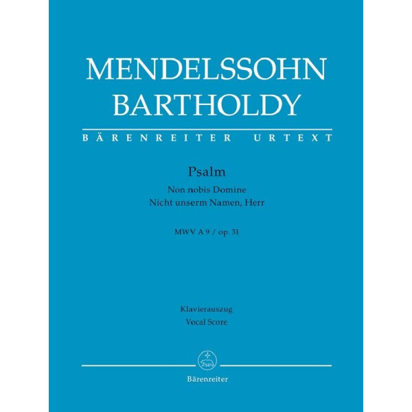 Non nobis Domine op.31 MWVA9 op.31