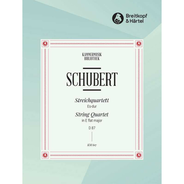 Streichquartett Es-Dur Nr.10 op.125 D87