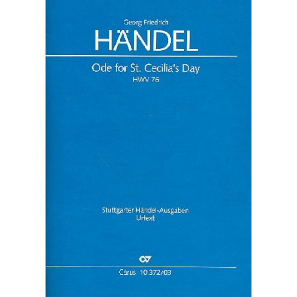Ode for St. Cecilias Day HWV76