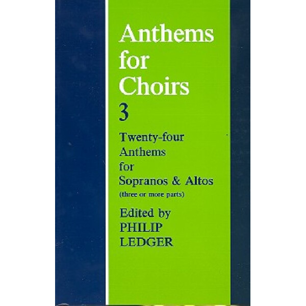 Anthems for Choirs vol.3 for