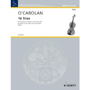16 Trios f&uuml;r 2 Violinen und Violoncello