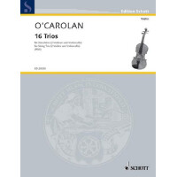 16 Trios für 2 Violinen und Violoncello