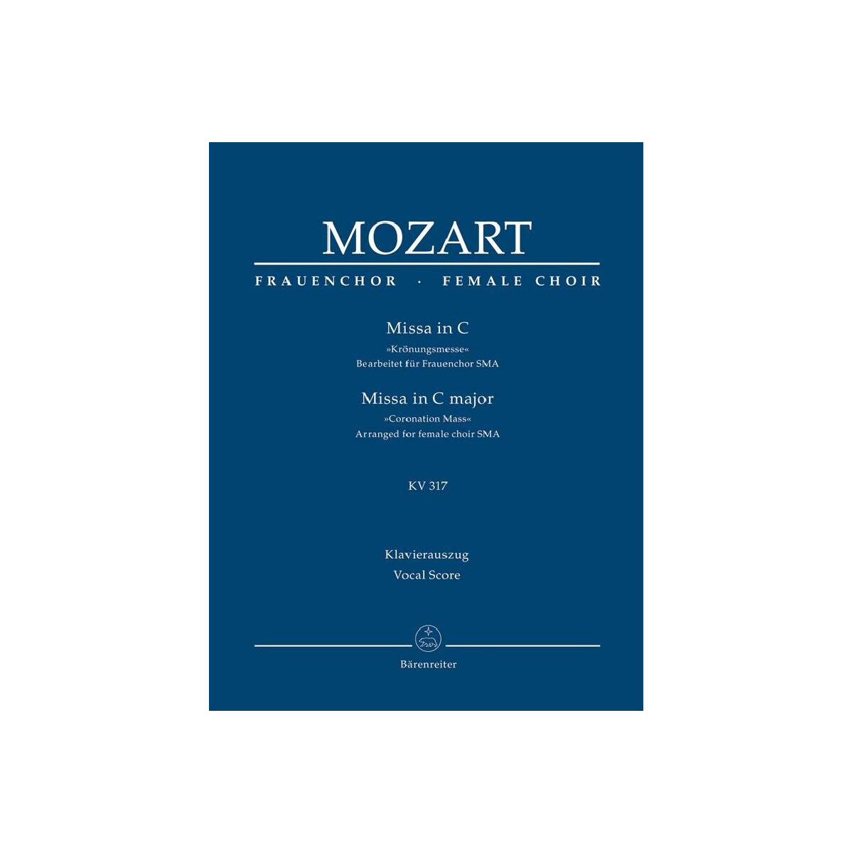 Missa C-Dur KV317 für Soli, Frauenchor