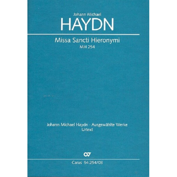 Missa Sancti Hieronymi MH254