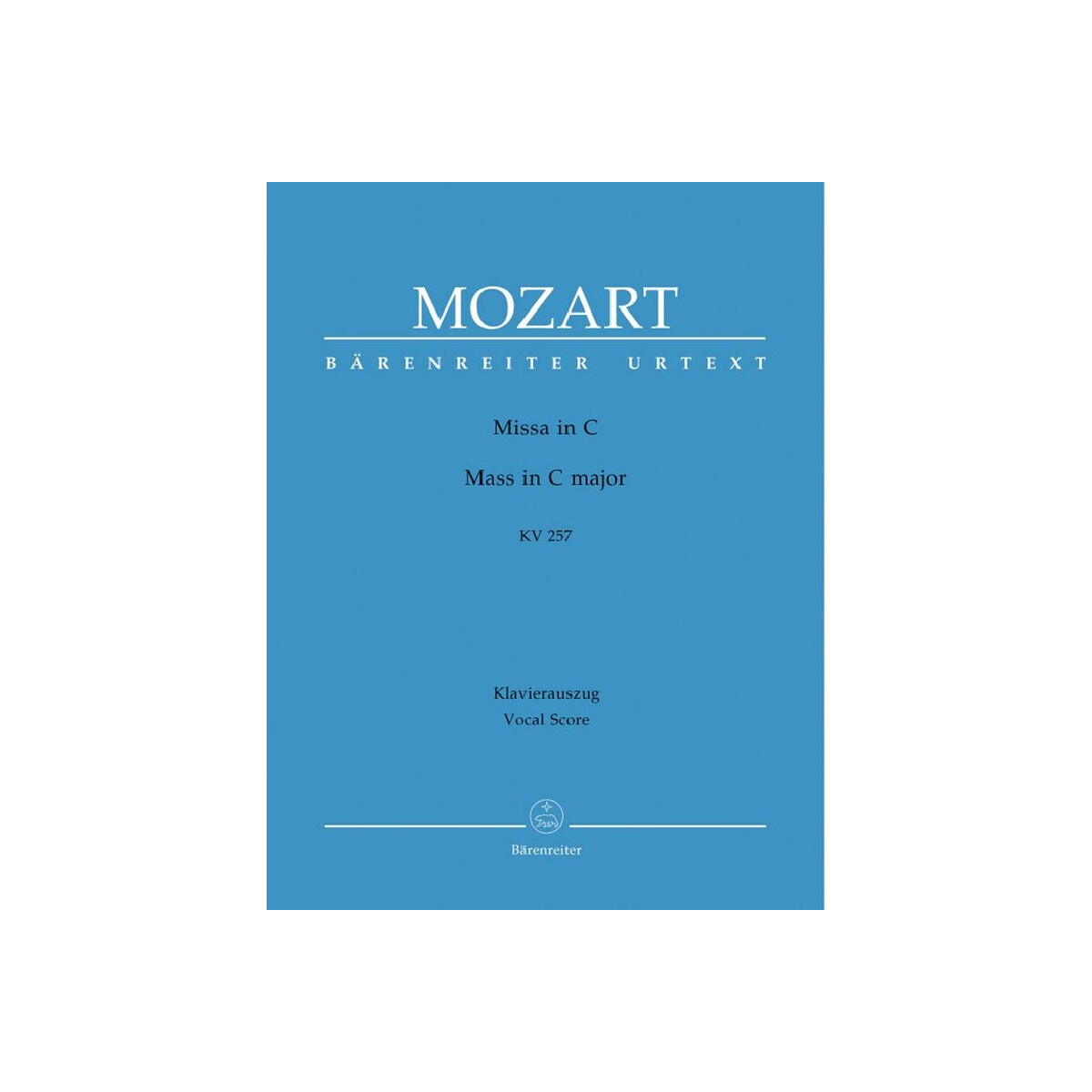 Missa C-Dur KV257 für Soli, box