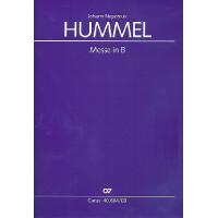 Messe B-Dur für gem Chor und Instrumente