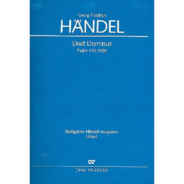 Dixit Dominus HWV232 für Soli,